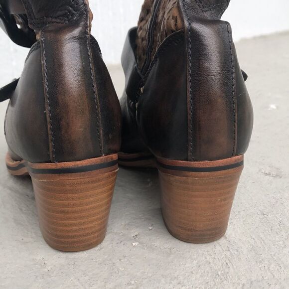 rag n bone block heel ankle boots - Picture 5 of 8